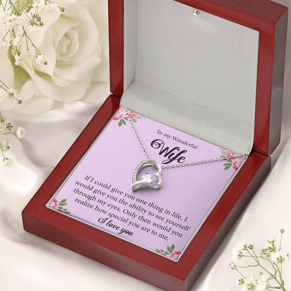 Gift For Wife "You Are Special" Heart Necklace