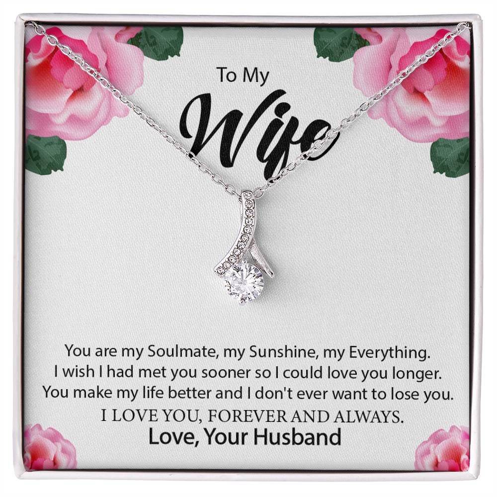 To My Wife "You Are My Everything" Necklace