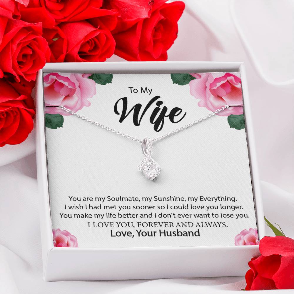 To My Wife "You Are My Everything" Necklace