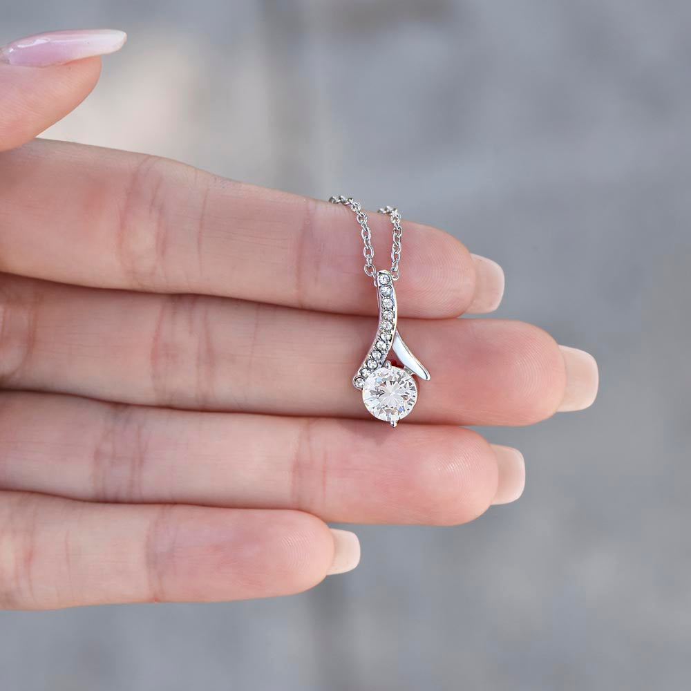 To My Wife "You Have Stood By My Side" Necklace