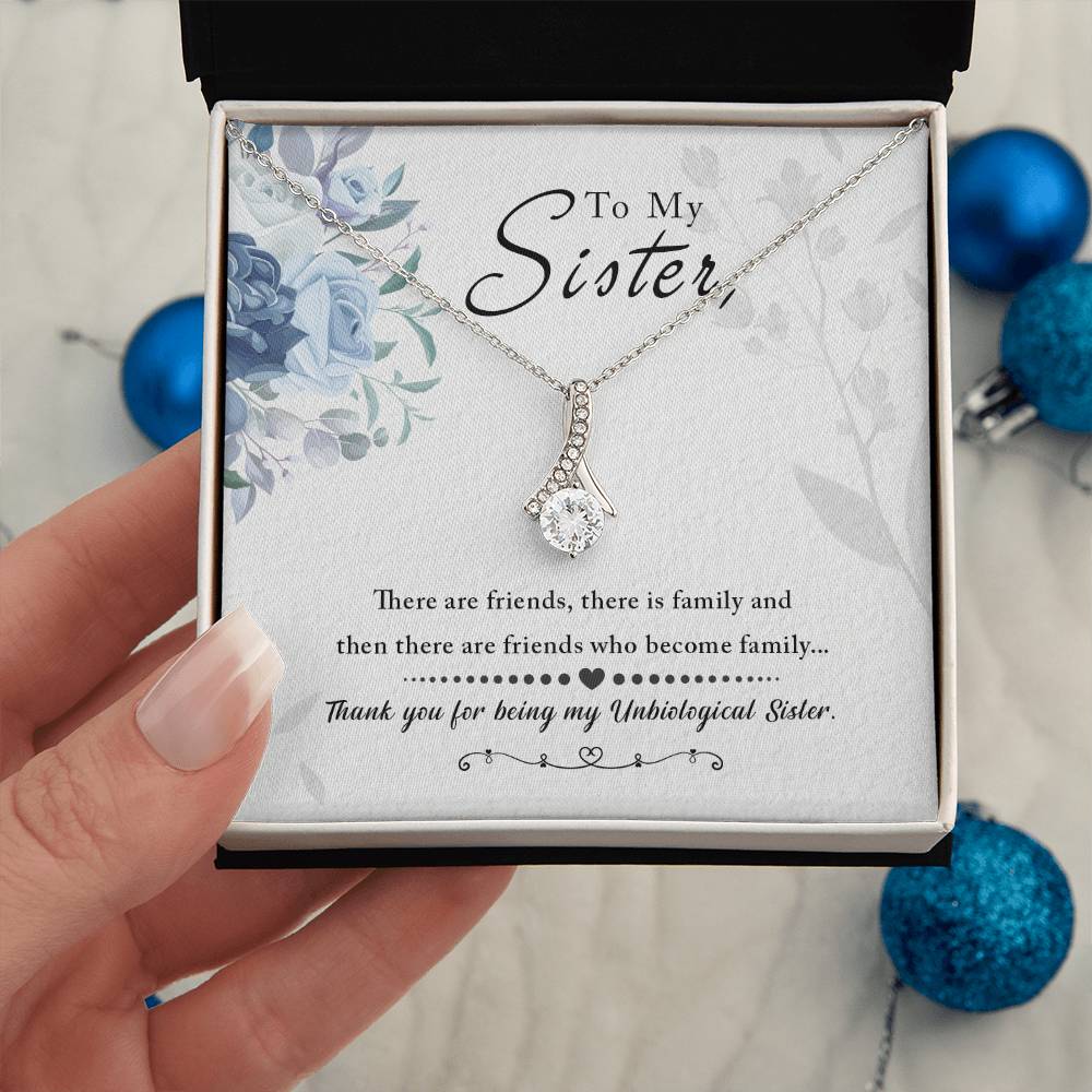 To My Sister "Thank You For Everything" Necklace