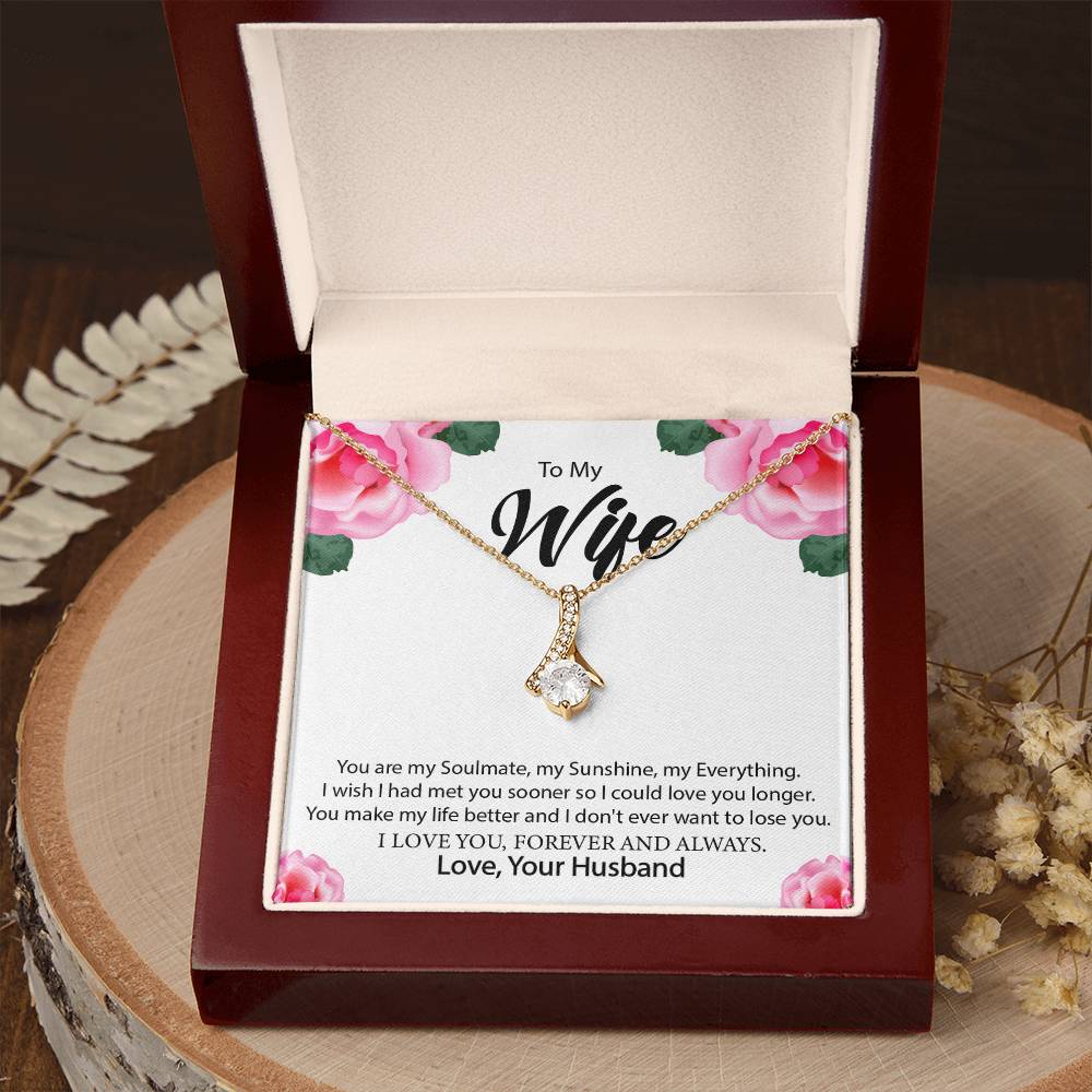 To My Wife "You Are My Everything" Necklace