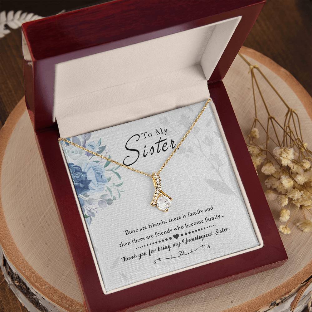 To My Sister "Thank You For Everything" Necklace
