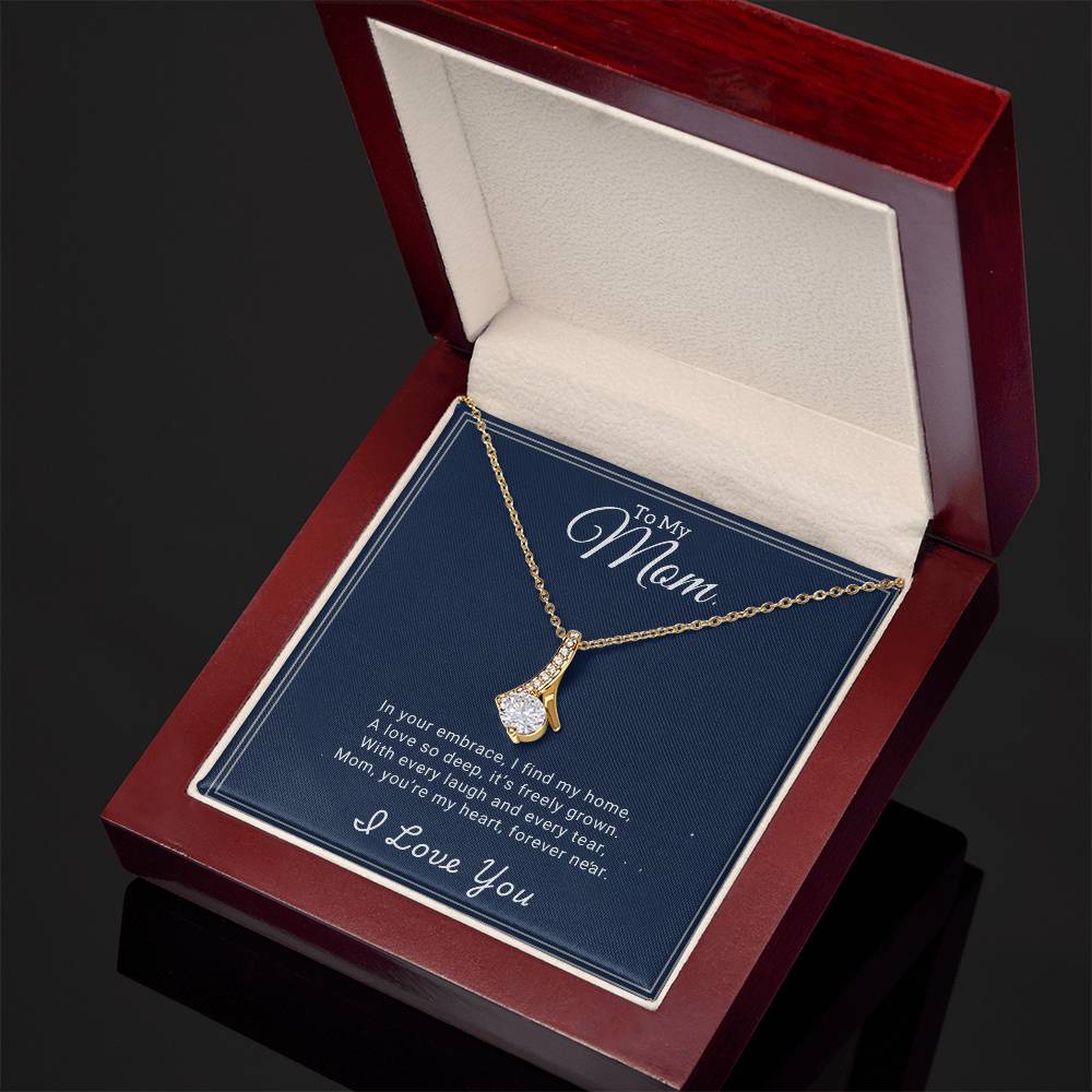 Gift For Mom "You're My Heart" Necklace