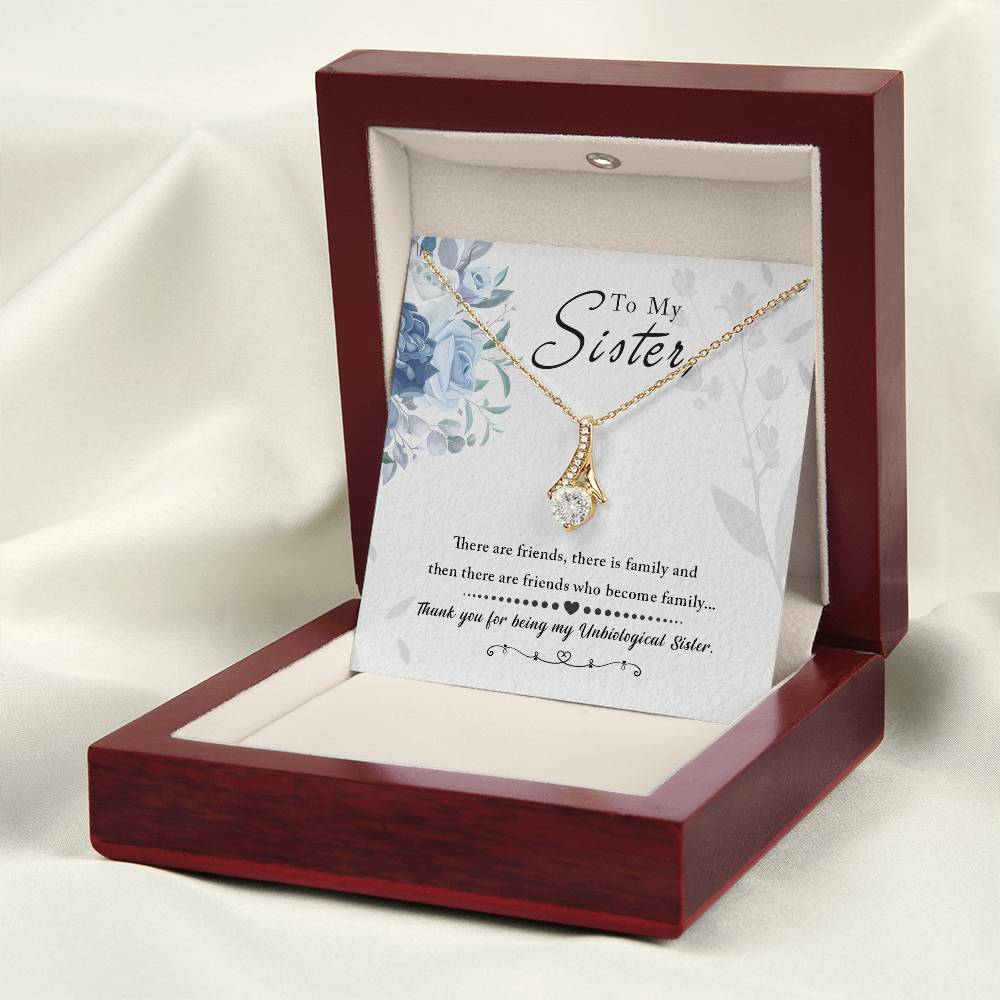 To My Sister "Thank You For Everything" Necklace
