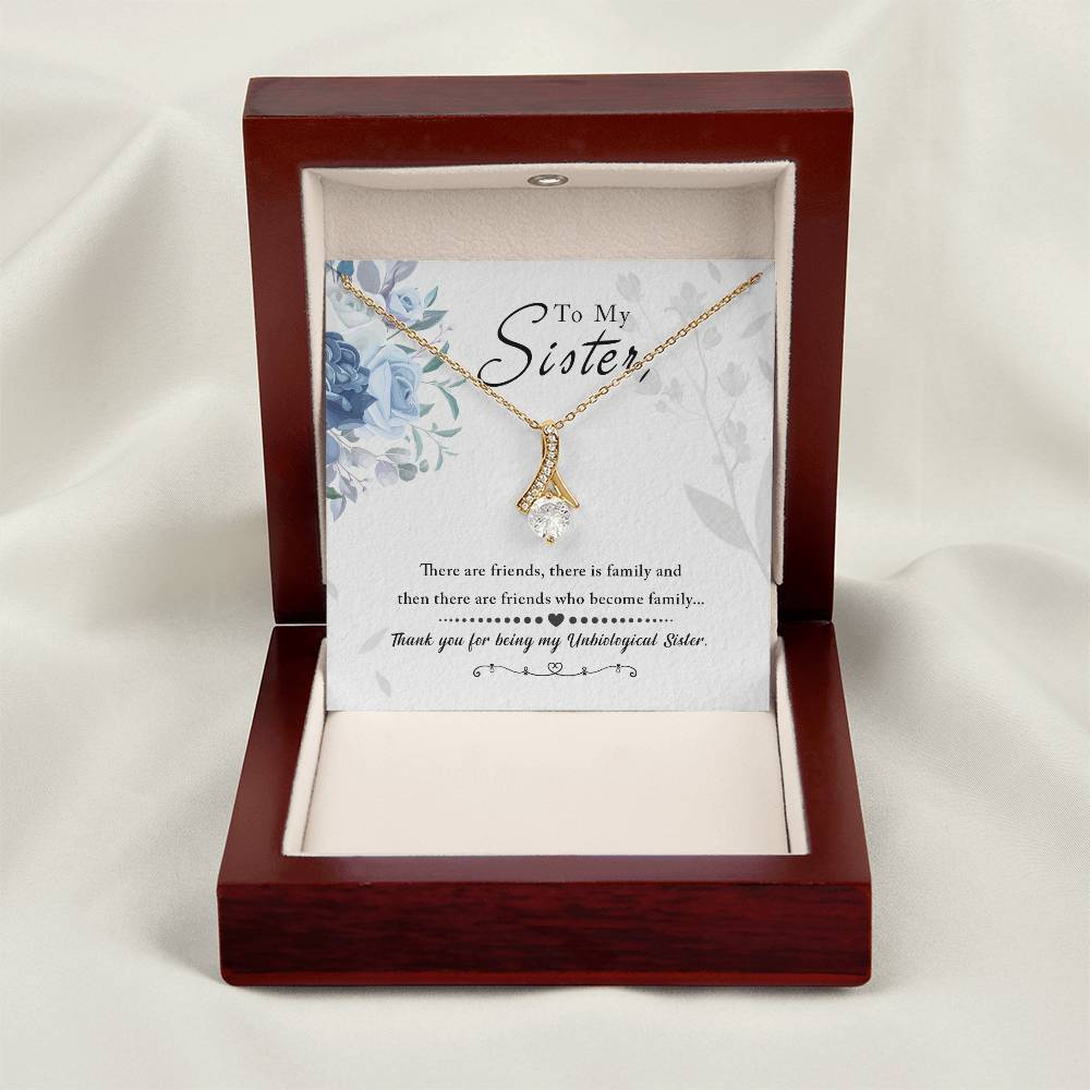 To My Sister "Thank You For Everything" Necklace