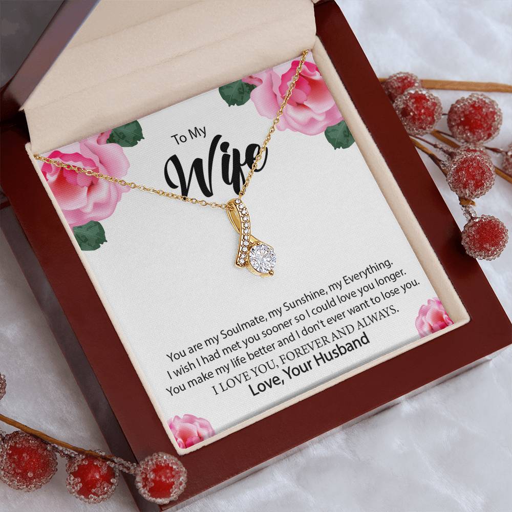 To My Wife "You Are My Everything" Necklace