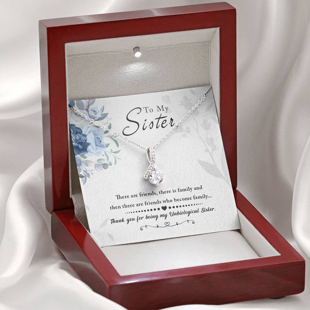 To My Sister "Thank You For Everything" Necklace