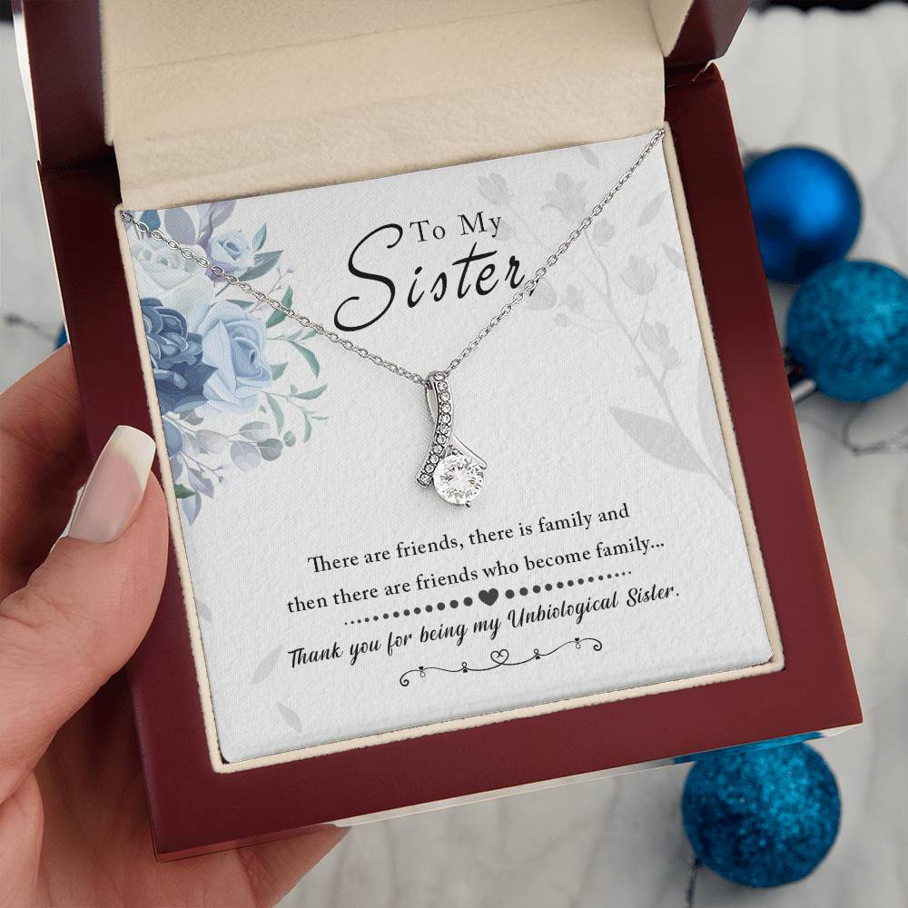 To My Sister "Thank You For Everything" Necklace