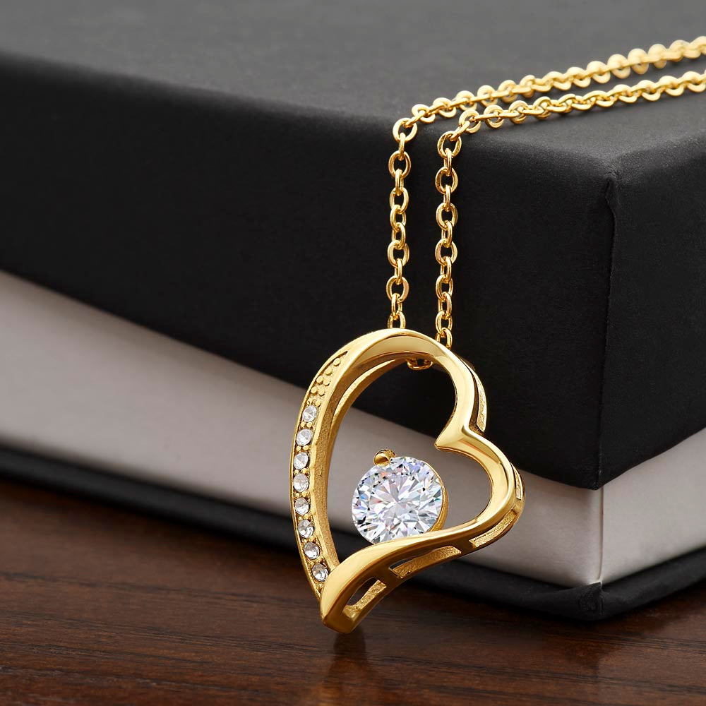 Gift For Girlfriend "You're My Only One" Heart Necklace