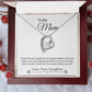 Gift For Mom "You Are My Rock" Heart Necklace