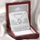 To My Granddaughter "You're Always In My Heart" Necklace