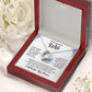 To My Wife "I Will Love You Forever" Heart Necklace