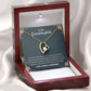 To My Granddaughter "You Are My Best Friend" Heart Necklace