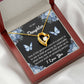 To My Daughter "One Of The Greatest Joys" Heart Necklace