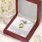 To My Wife "Forever And Always" Heart Necklace