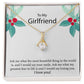 To My Girlfriend "The Most Beautiful Thing In The World" Necklace