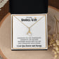 To My Wife "I Love You Forever" Necklace