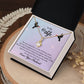 To My Wife "You Have Stood By My Side" Necklace
