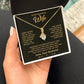 To My Wife "I Can't Live Without You" Necklace