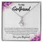 Gift For Girlfriend "I Feel So Lucky" Necklace