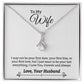 Gift For Wife "I Love You Always" Necklace