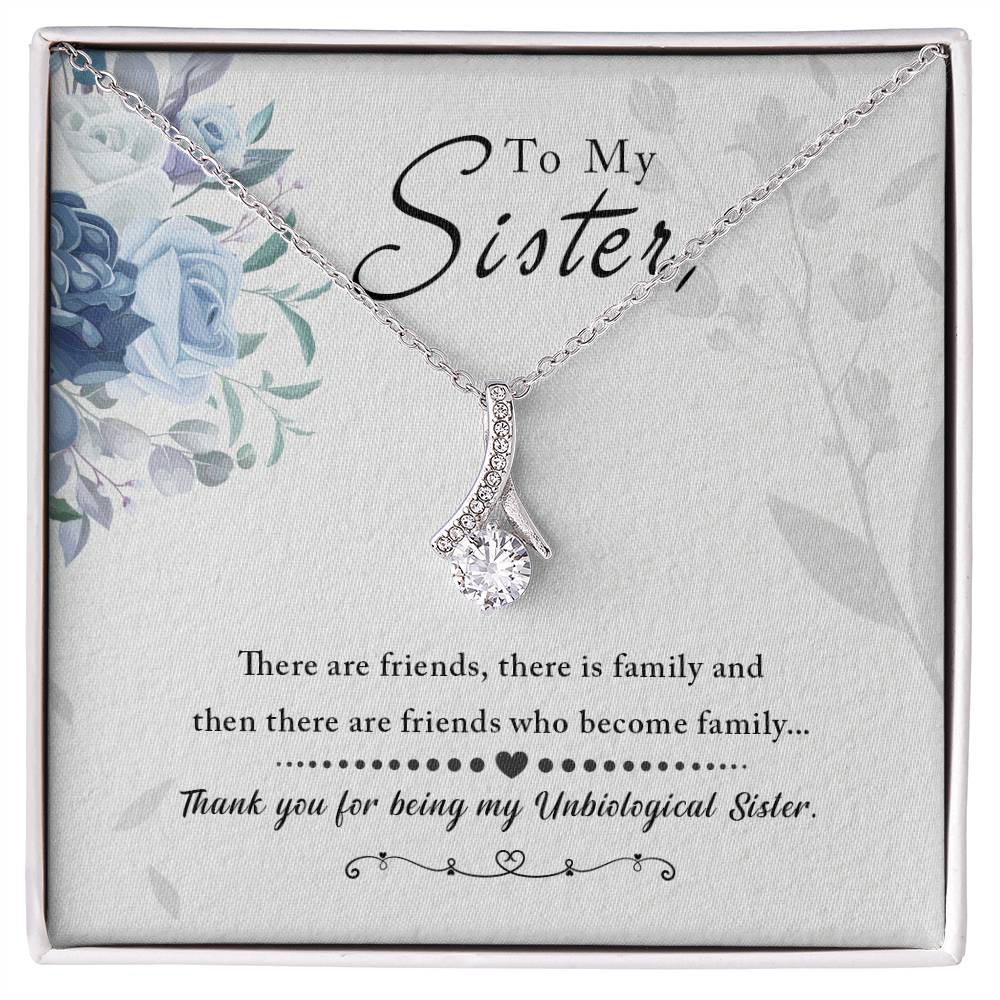To My Sister "Thank You For Everything" Necklace