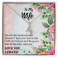 To My Wife "You Are The Most Precious Treasure" Necklace