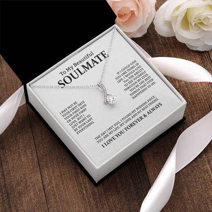 To My Soulmate "You Are My Life" Necklace