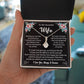To My Wife "I Love You Always And Forever" Necklace