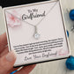 Gift For Girlfriend "You're The Reason" Necklace