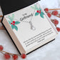 To My Girlfriend "The Most Beautiful Thing In The World" Necklace