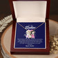 To My Sister "We Are Sisters" Necklace