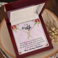 To My Wife "You Are The Love Of My Life" Necklace
