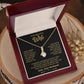 To My Wife "I Can't Live Without You" Necklace