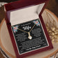 To My Wife "I Love You Always And Forever" Necklace