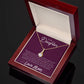To My Daughter "I'm Endlessly Proud Of You" Necklace