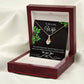 To My Lovely Wife "We Love You" Necklace