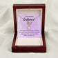 To My Girlfriend "I Love You" Necklace