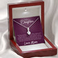 To My Daughter "I'm Endlessly Proud Of You" Necklace