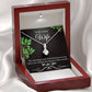 To My Lovely Wife "We Love You" Necklace