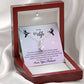 To My Wife "You Have Stood By My Side" Necklace
