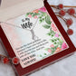 To My Wife "You Are The Most Precious Treasure" Necklace
