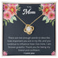 Gift For Mom "I Am Forever Grateful" Knot Necklace