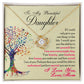 To My Beautiful Daughter "You Are Special To Me" Knot Necklace
