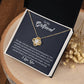 Gift For Girlfriend "You Are My Best Friend" Knot Necklace