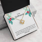 To My Girlfriend "The Most Beautiful Thing In The World" Knot Necklace