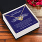 Gift For Granddaughter "You Bring Us Happiness" Knot  Necklace