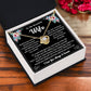 To My Wife "I Love You Always And Forever" Knot Necklace