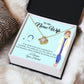 To My Nurse Wife "Your Kindness Shines Brightly" Knot Necklace